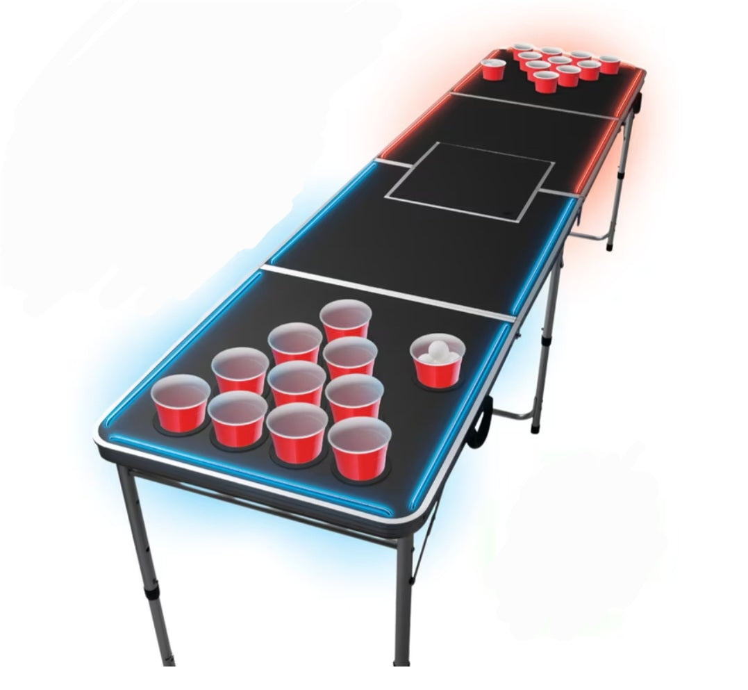 LED Beer Pong Table
